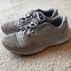 Gray fresh foam New Balance sneakers